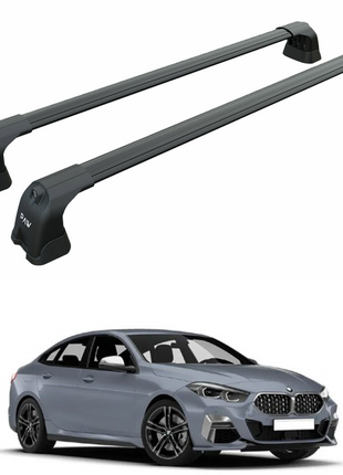 Bmw 2 Gran Coupe F44 2020-2025 Portbagaj Taşıyıcı Ara Atkı Aparatı Paw Pro 3 Siyah