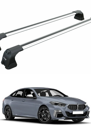 Bmw 2 Gran Coupe F44 2020-2025 Portbagaj Taşıyıcı Ara Atkı Aparatı Paw Pro 3 Gri