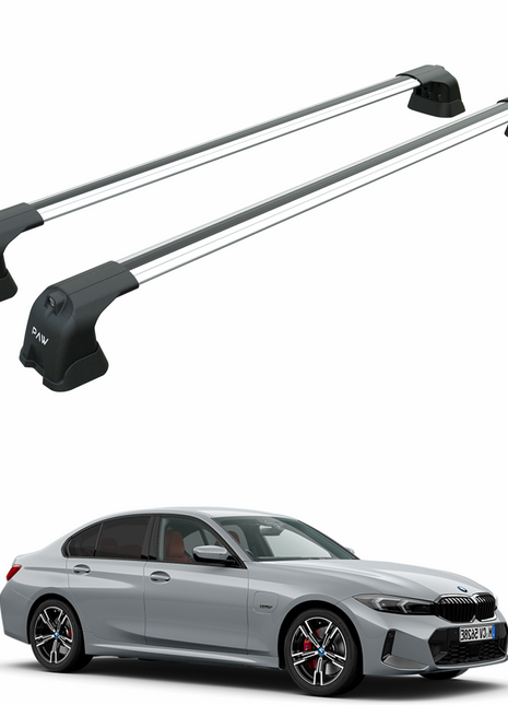 Bmw 3 Sedan G20 2018-2025 Portbagaj Taşıyıcı Ara Atkı Aparatı Paw Pro 3 Gri