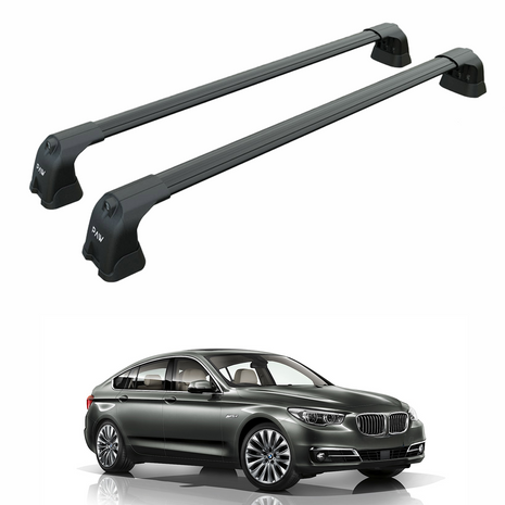 Bmw 5 Gt F07 2009-2017 Portbagaj Taşıyıcı Ara Atkı Aparatı Paw Pro 3 Siyah