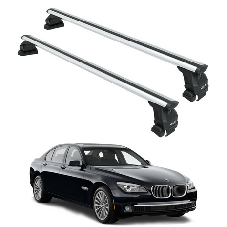 Bmw 7 Sedan 2007-2016 (F01/02) Portbagaj Taşıyıcı Ara Atkı Aparatı Paw Pro 3 Gri