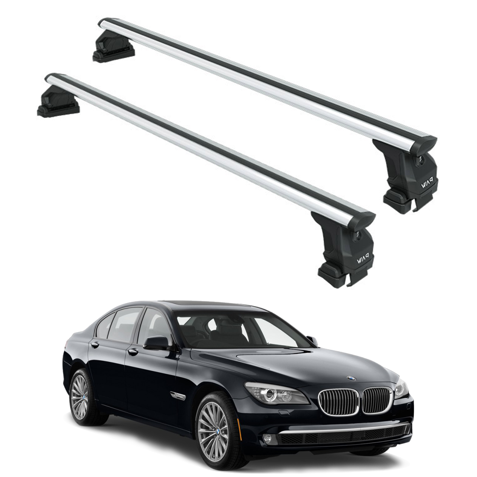 Bmw 7 Sedan 2007-2016 (F01/02) Portbagaj Taşıyıcı Ara Atkı Aparatı Paw Pro 3 Gri