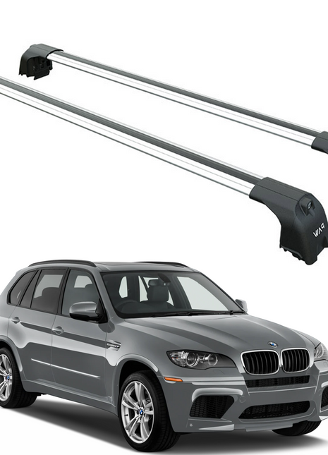 Bmw X5 (E70) 2007-2014 Portbagaj Taşıyıcı Ara Atkisi - Ara Çubuk Paw Pro 2 Gri