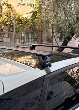 Byd Dolphin Tavan Portbagaj Taşıyıcı Ara Atkısı Toros Serisi Pro 4, Gri