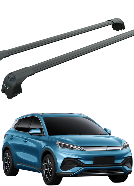 Byd Atto 3 2020-2025 Portbagaj Taşıyıcı Ara Atkisi - Ara Çubuk Paw Pro 2 Siyah