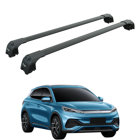 Byd Atto 3 2020-2025 Portbagaj Taşıyıcı Ara Atkisi - Ara Çubuk Paw Pro 2 Siyah
