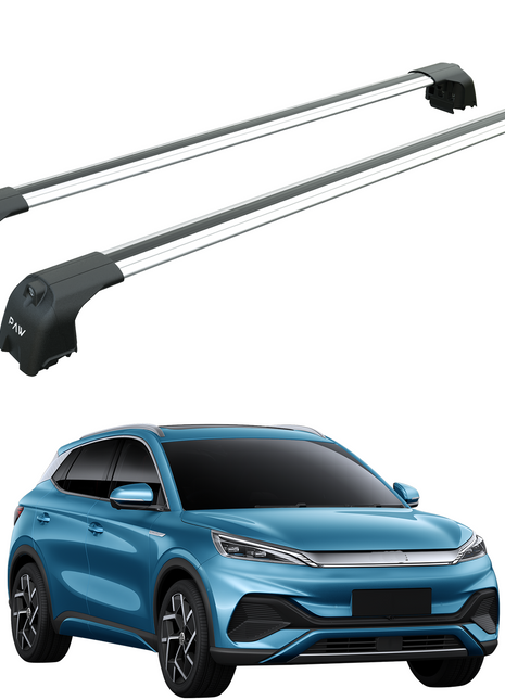 Byd Atto 3 2020-2025 Portbagaj Taşıyıcı Ara Atkisi - Ara Çubuk Paw Pro 2 Gri