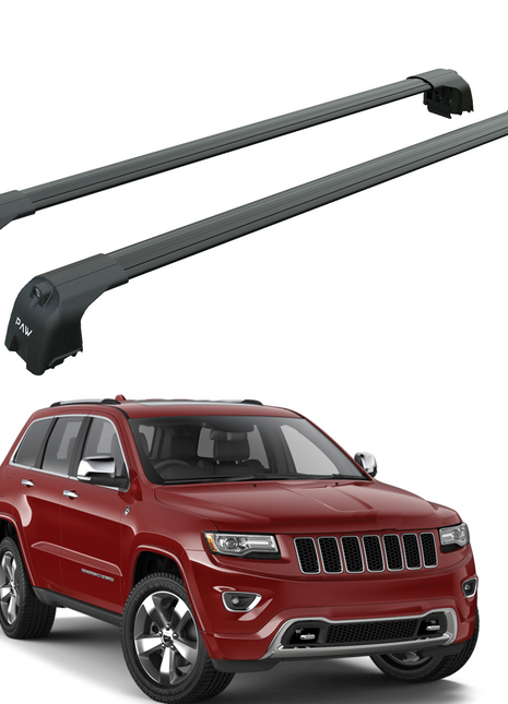 Jeep Grand Cherokee Wk2 2011-2021 Portbagaj Taşıyıcı Ara Atkisi - Ara Çubuk Paw Pro 2 Siyah
