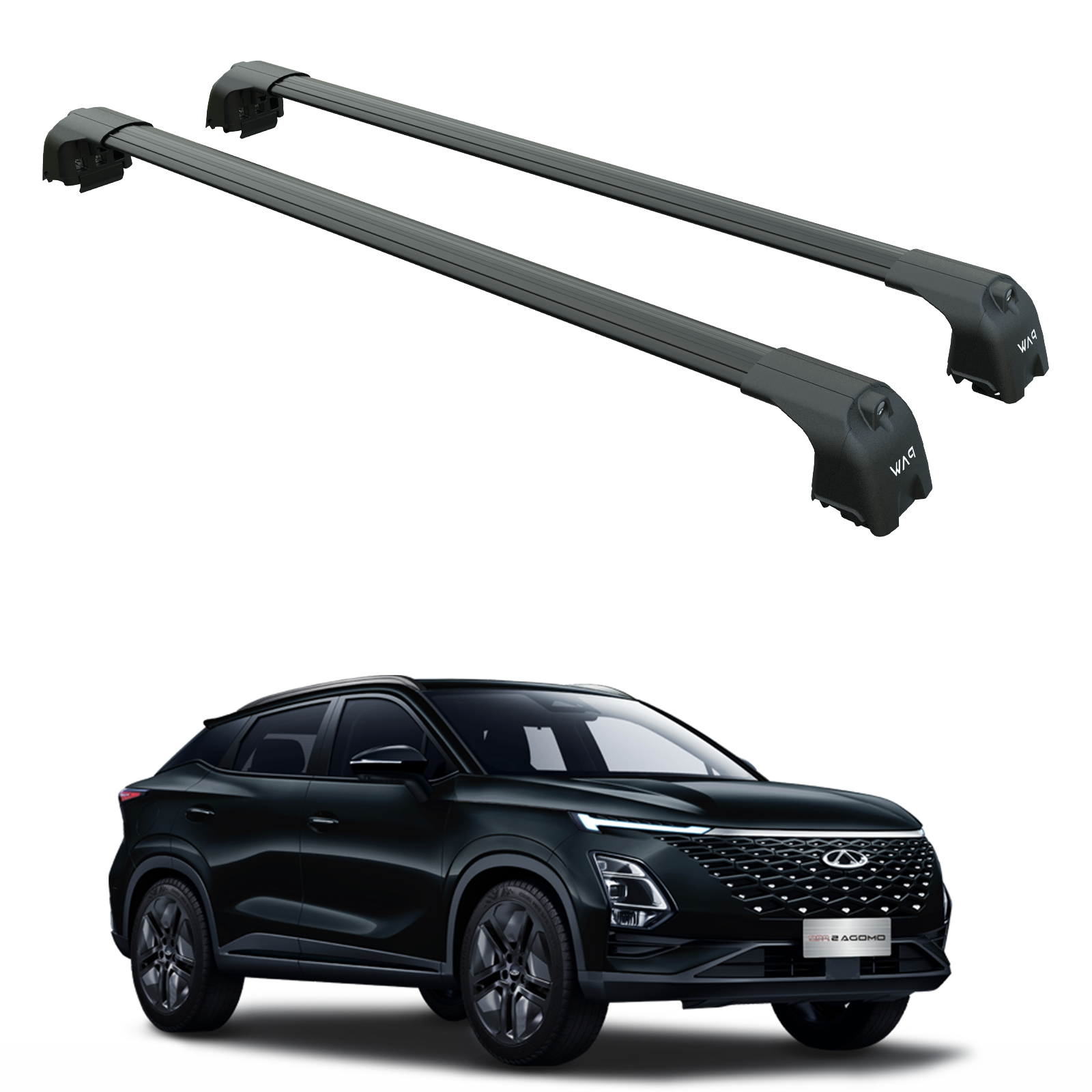 Chery Omoda 5 Pro 2024-2025 Portbagaj Taşıyıcı Ara Atkisi - Ara Çubuk Paw Pro 2 Siyah