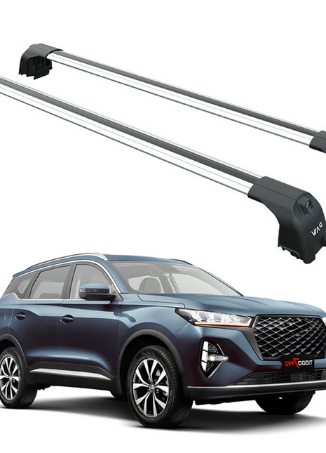 Chery Tiggo 7 Pro 2022-2025 Portbagaj Taşıyıcı Ara Atkisi - Ara Çubuk Paw Pro 2 Gri