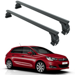 Citroen C4 2011-2018 Oluksuz Üst Tavan Portbagaj Taşıyıcı Ara Atkısı Toros Serisi Pro 4 Siyah