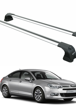 Citroen C5 2008-2017 Portbagaj Taşıyıcı Ara Atkı Aparatı Paw Pro 3 Gri