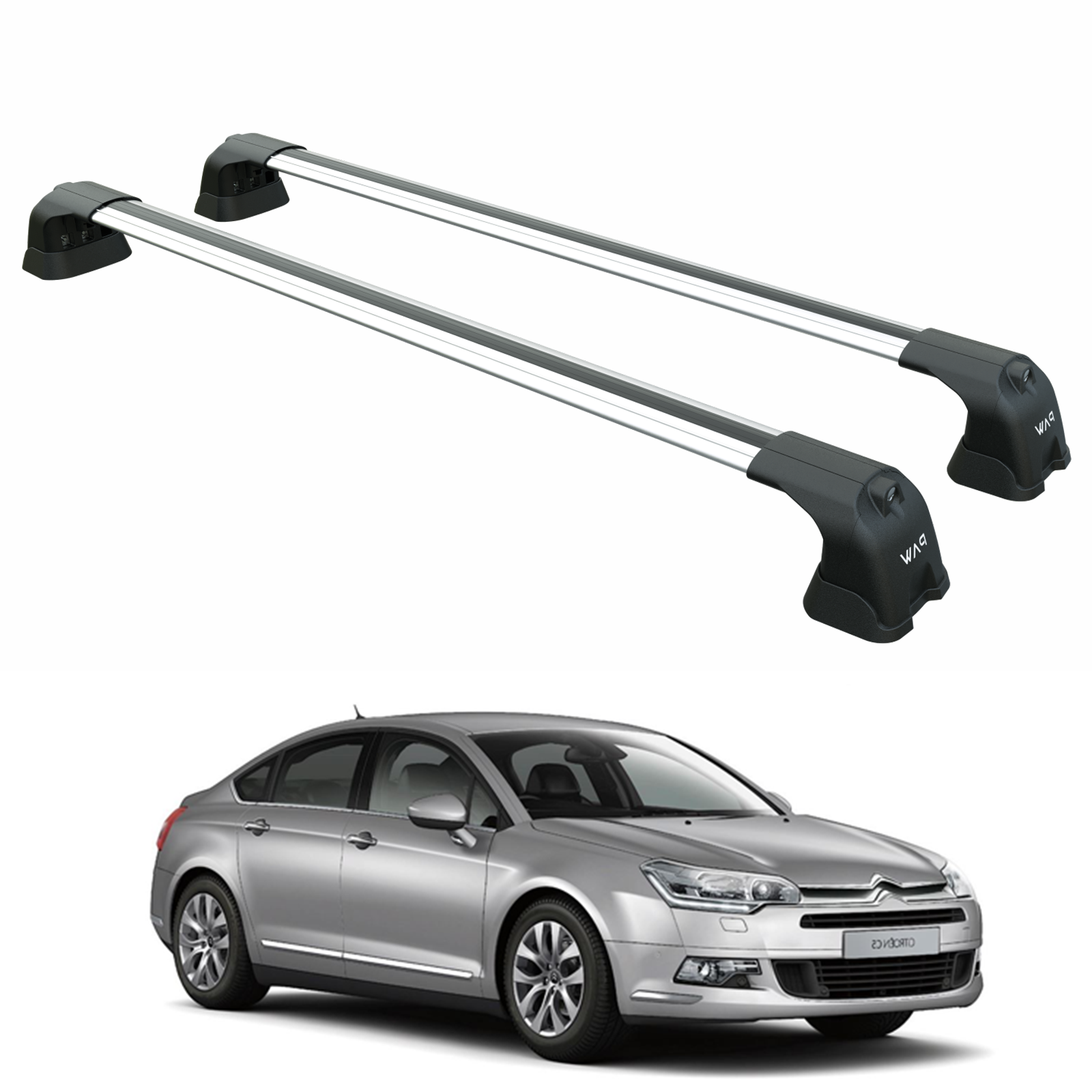 Citroen C5 2008-2017 Portbagaj Taşıyıcı Ara Atkı Aparatı Paw Pro 3 Gri
