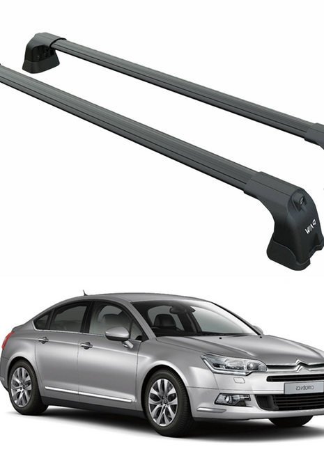 Citroen C5 2008-2017 Portbagaj Taşıyıcı Ara Atkı Aparatı Paw Pro 3 Siyah