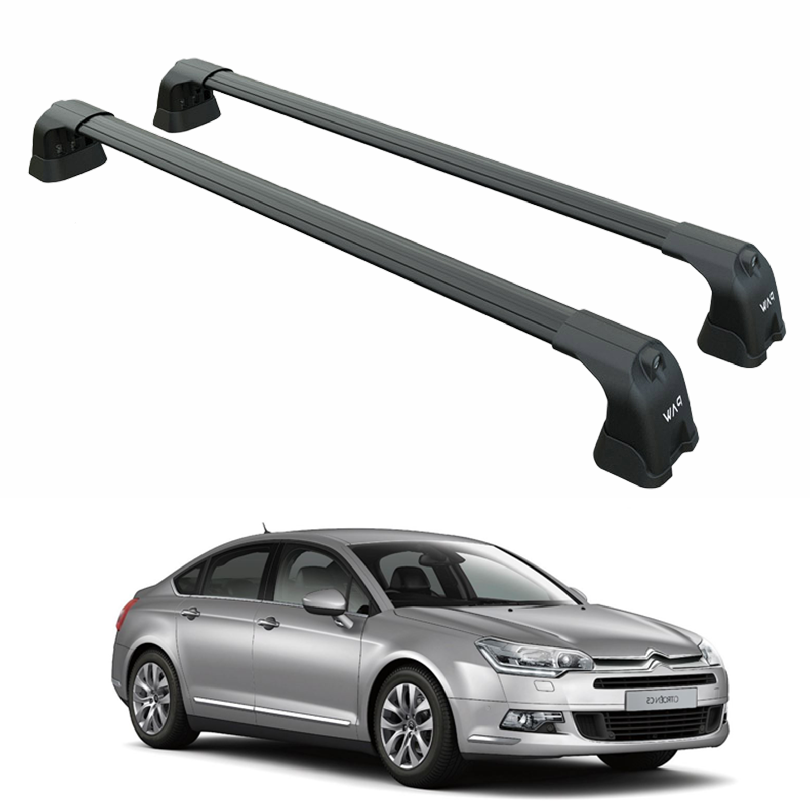 Citroen C5 2008-2017 Portbagaj Taşıyıcı Ara Atkı Aparatı Paw Pro 3 Siyah