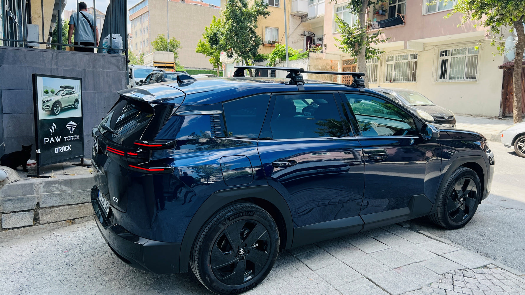 Citroen C5 Aircross (2025+) Tavan Portbagaj Taşıyıcı - Toros Pro 4 - Siyah