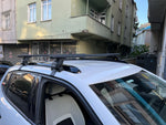 Citroen E-C3 Oluksuz Üst Tavan Portbagaj Taşıyıcı Ara Atkısı Toros Serisi Pro 4 Gri