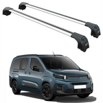 Citroen Berlingo 2023-2025 Portbagaj Taşıyıcı Ara Atkisi - Ara Çubuk Paw Pro 2 Gri