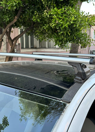 Citroen C3 A51 2009-2016 Tavan Taşıyıcı Ara Barlar – Vidalı Montaj, Toros Fix Pro, Gri