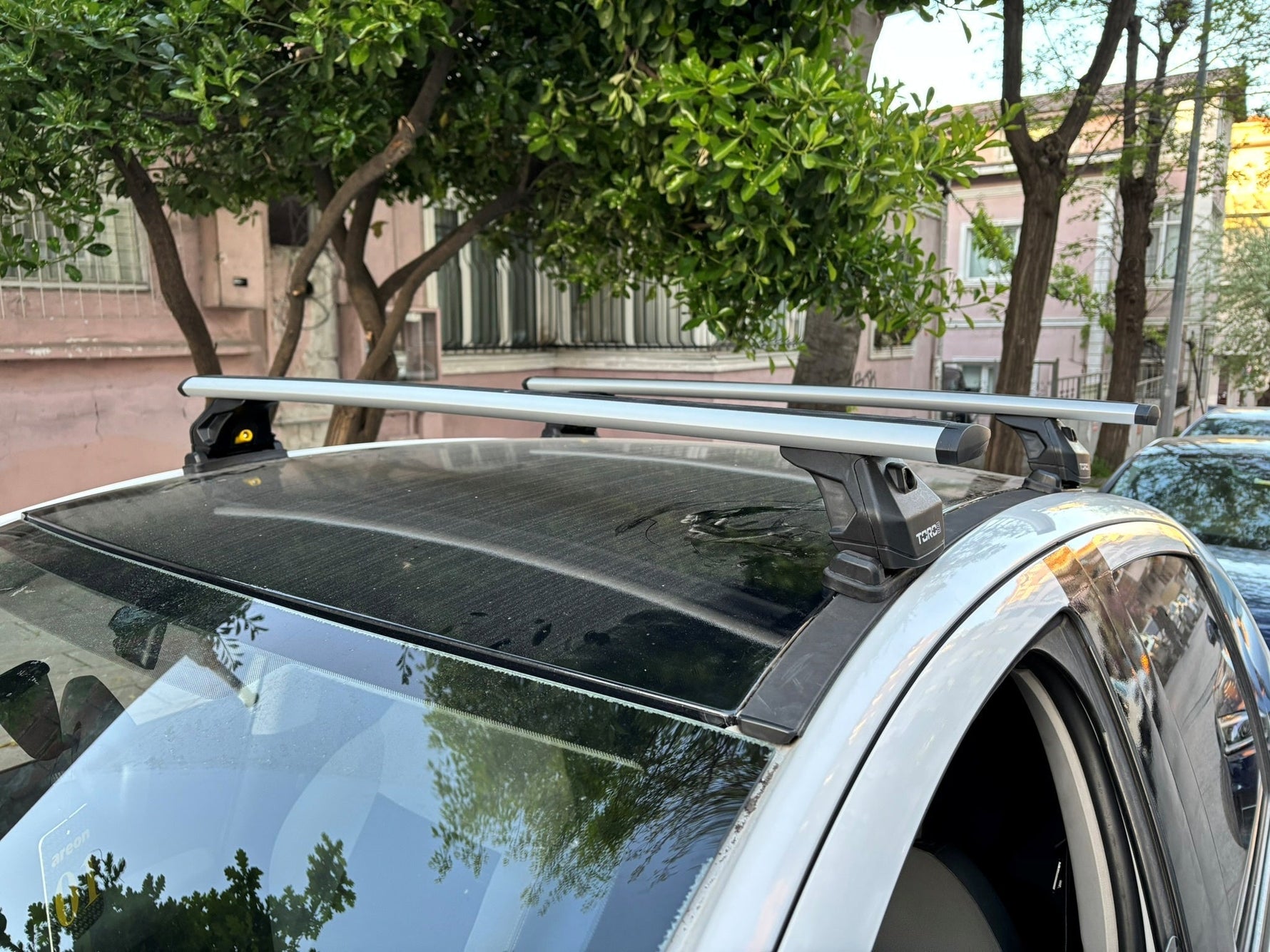 Citroen C3 A51 2009-2016 Tavan Taşıyıcı Ara Barlar – Vidalı Montaj, Toros Fix Pro, Gri