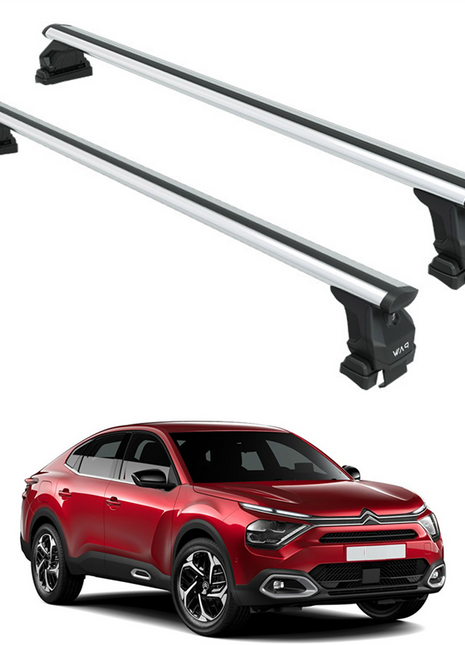 Citroen C4X 2022-2025 Oluksuz Üst Tavan Portbagaj Taşıyıcı Ara Atkısı Toros Serisi Pro 4 Gri