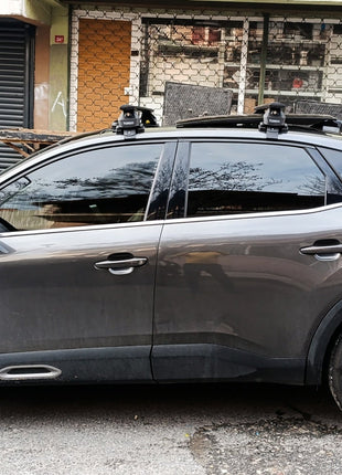 Citroen C4X 2022-2025 Oluksuz Üst Tavan Portbagaj Taşıyıcı Ara Atkısı Toros Serisi Pro 4 Gri