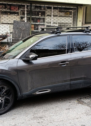 Citroen C4X 2022-2025 Oluksuz Üst Tavan Portbagaj Taşıyıcı Ara Atkısı Toros Serisi Pro 4 Gri