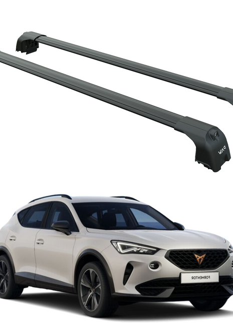 Cupra Formentor 2021-2025 Portbagaj Taşıyıcı Ara Atkısı Paw Pro 2 Siyah