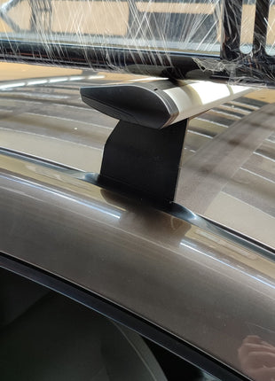 Dacia Sandero 2013-2020 Roof Rack System, Aluminium Cross Bar, Gri