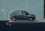 Fiat Doblo STD 2022-2025 Alüminyum Tavan Rayları, Plus Serisi - Gri