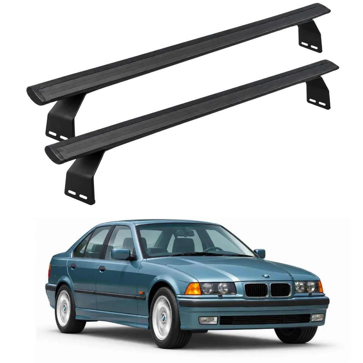 BMW 3 Serisi Sedan E36 1991-1998 Fix Point Tavan Ara Atkısı, Siyah