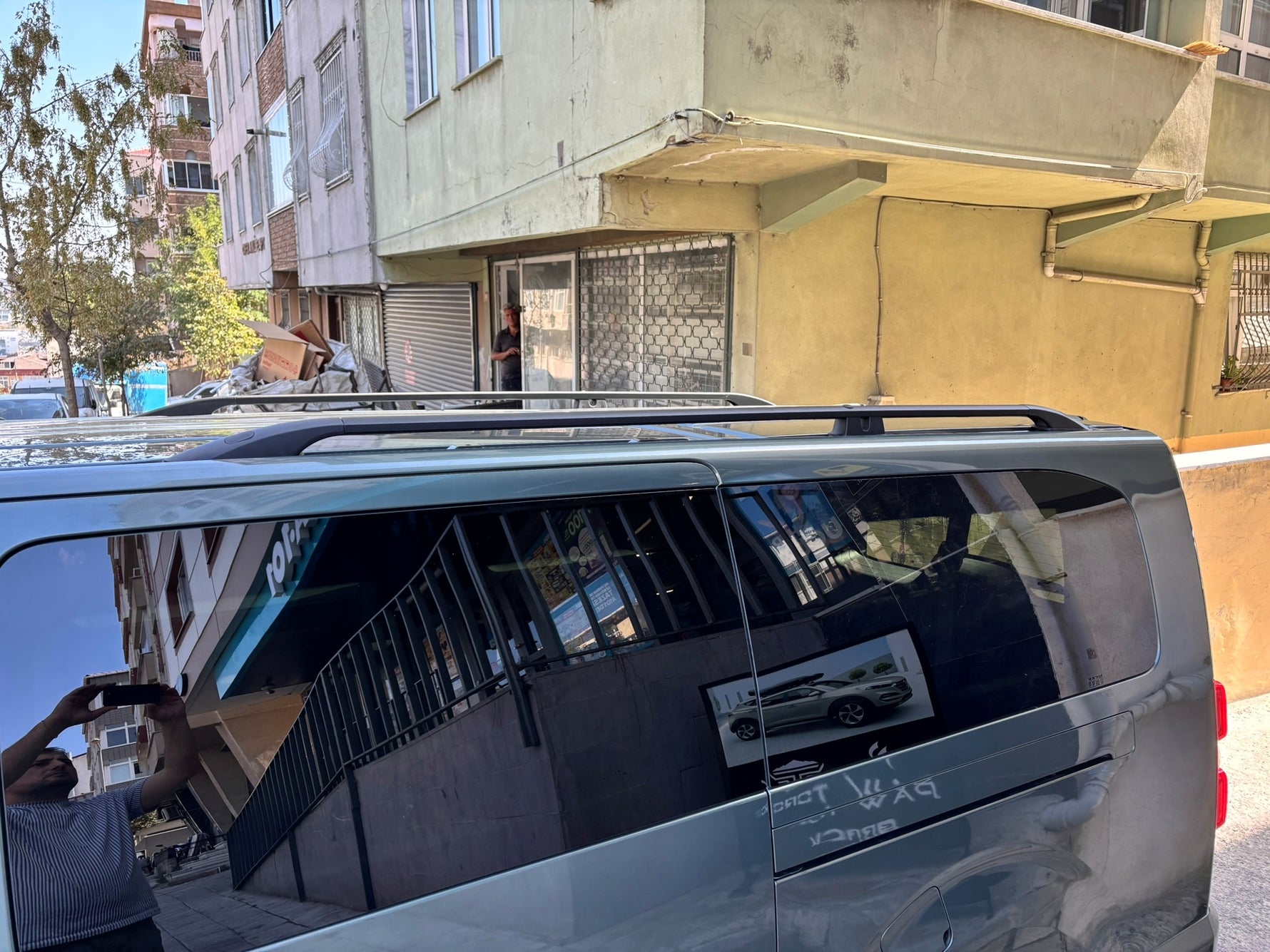 Fiat Ulysse Araç Üstü Alüminyum Tavan Yan Rayları Plus Serisi - Siyah