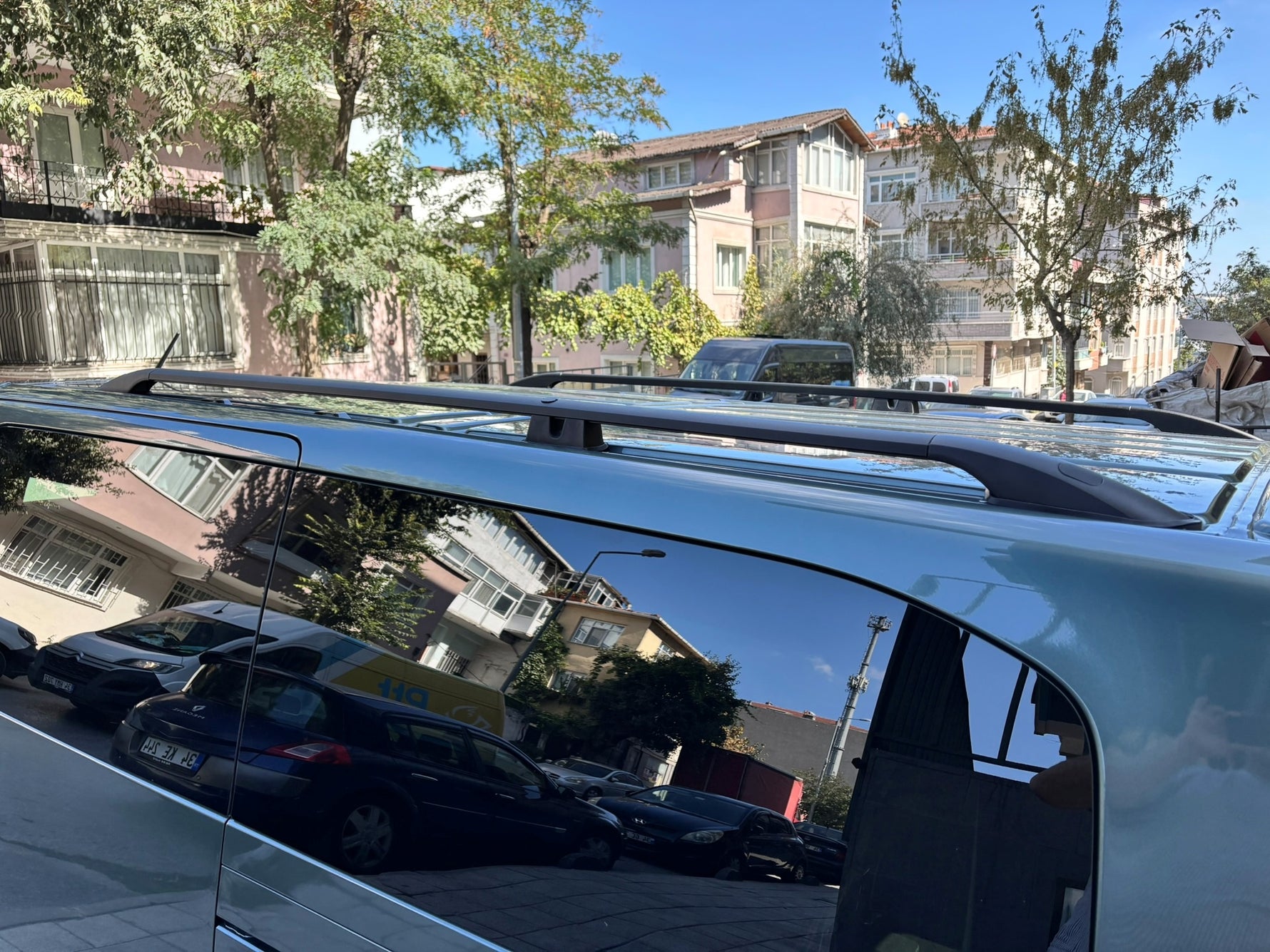 Fiat Ulysse Araç Üstü Alüminyum Tavan Yan Rayları Plus Serisi - Siyah