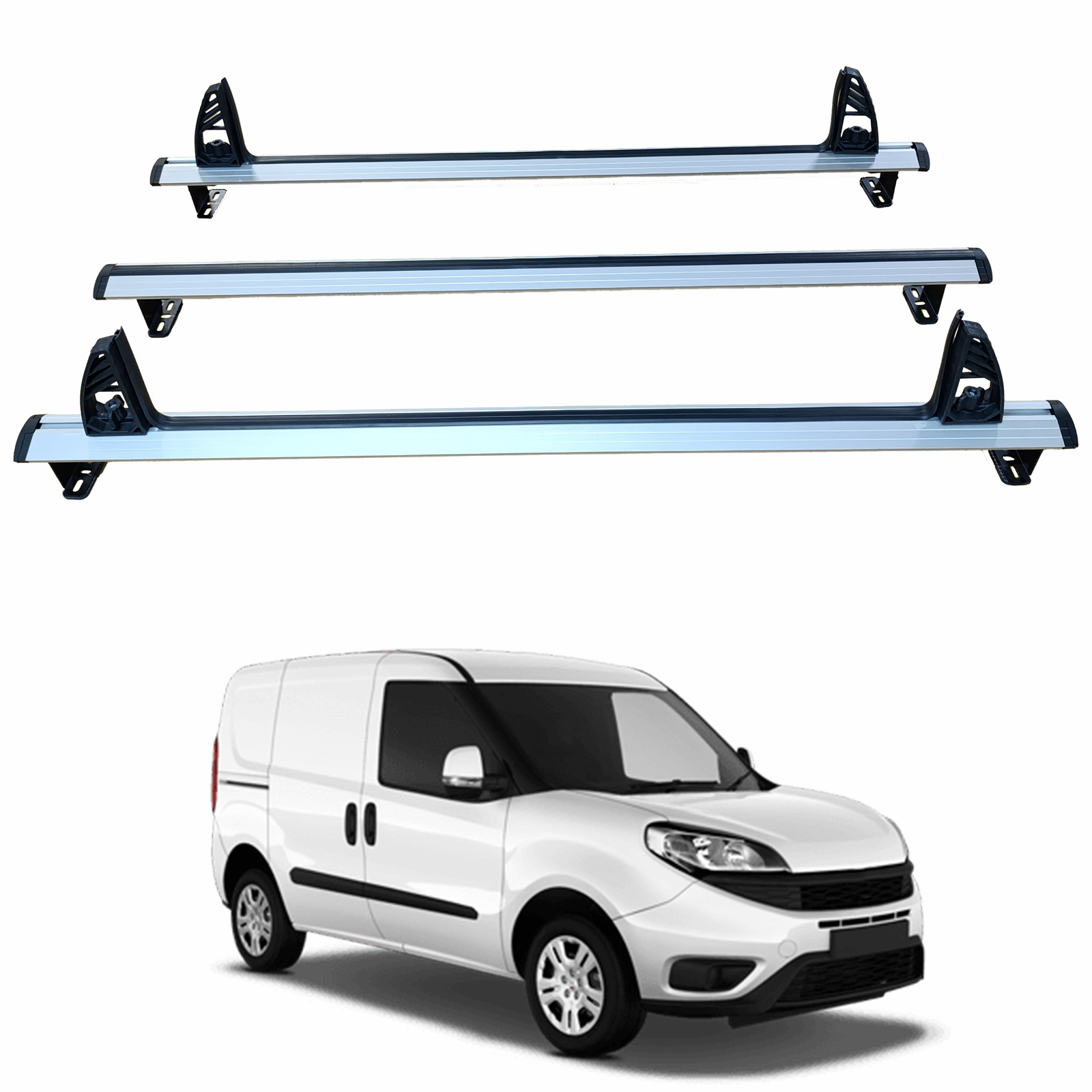 Fiat Doblo 2010-2022 Araç Üstü Merdiven Sabitleyici, Yük Taşıma Sistemleri Pratik Seri