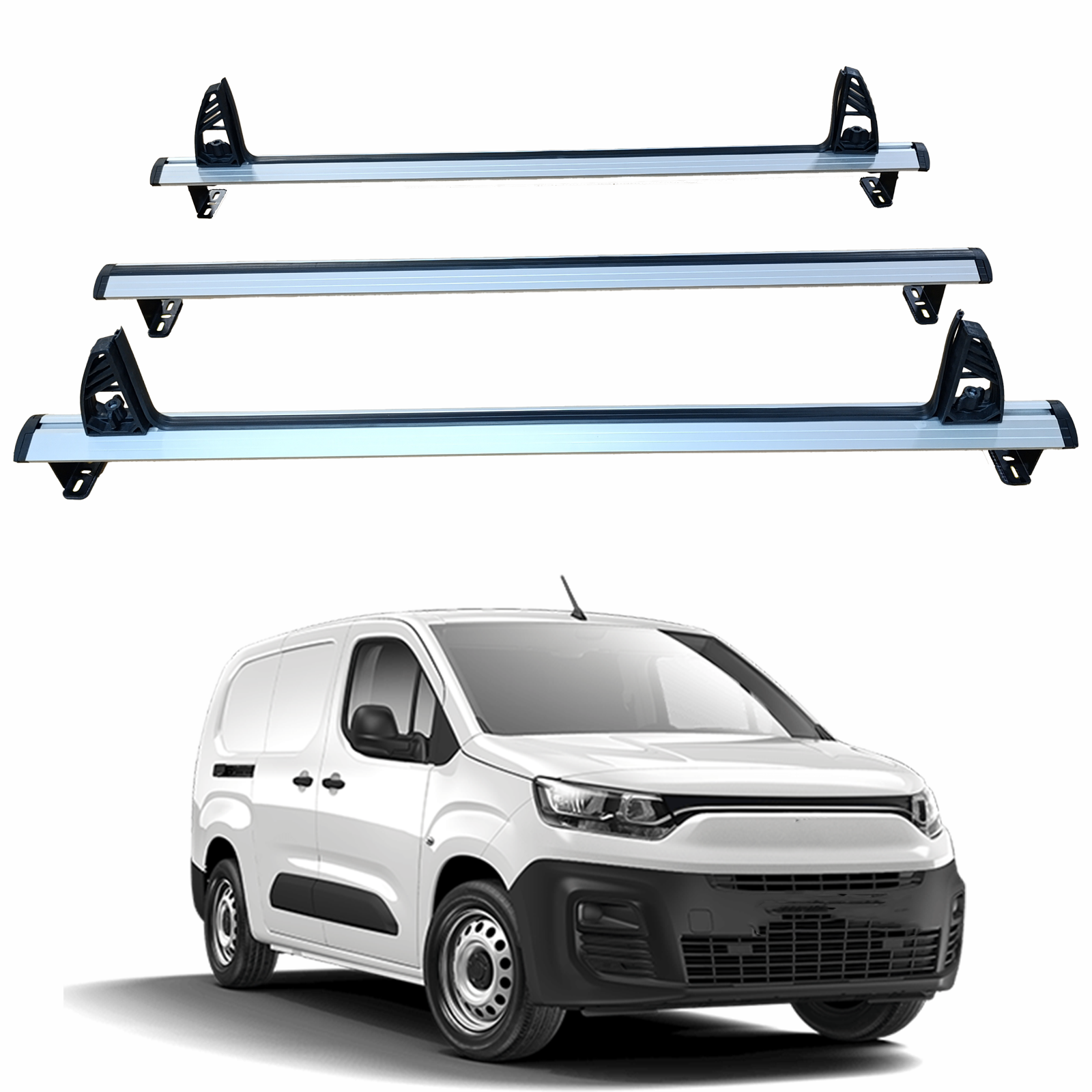 Fiat Doblo 2022-2025 Araç Üstü Merdiven Sabitleyici, Yük Taşıma Sistemleri Pratik Seri 3 Adet