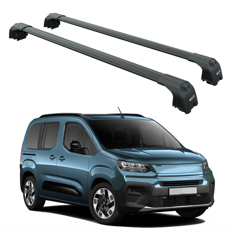 Fiat Doblo 2023-2025 Portbagaj Taşıyıcı Ara Atkisi - Ara Çubuk Paw Pro 2 Siyah