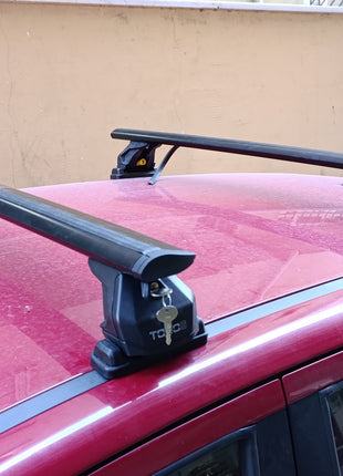Fitting Roof Racks, Roof Boxes or Roof Bike Racks Compatible with Fiat Panda 319 Siyah 2012- Onwards