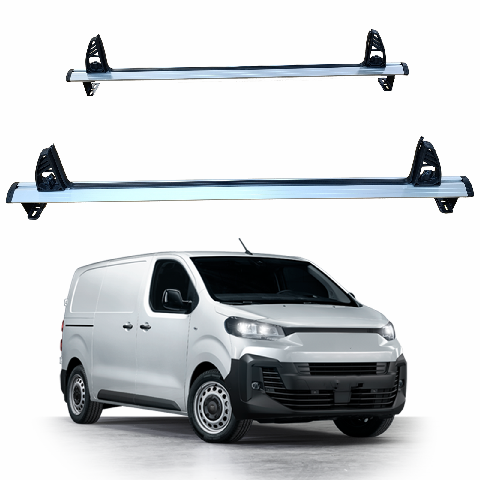 Fiat Scudo 2022-2026 Araç Üstü Merdiven Sabitleyici, Yük Taşıma Sistemleri Pratik Seri 2 Adet