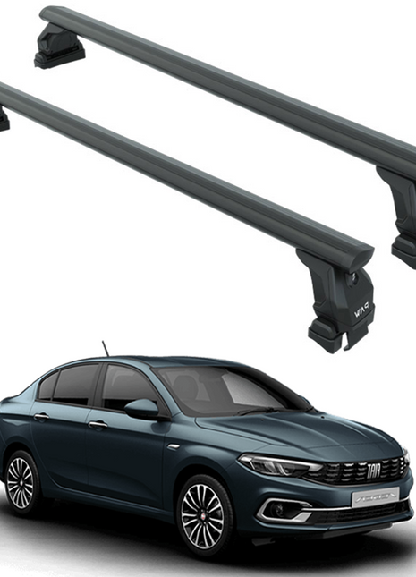 Fiat Egea 2015–2025 Oluksuz Üst Tavan Portbagaj Taşıyıcı Ara Atkısı Toros Serisi Pro 4 Siyah