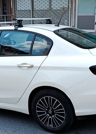 Fiat Egea 2015–2025 Oluksuz Üst Tavan Portbagaj Taşıyıcı Ara Atkısı Toros Serisi Pro 4 Siyah