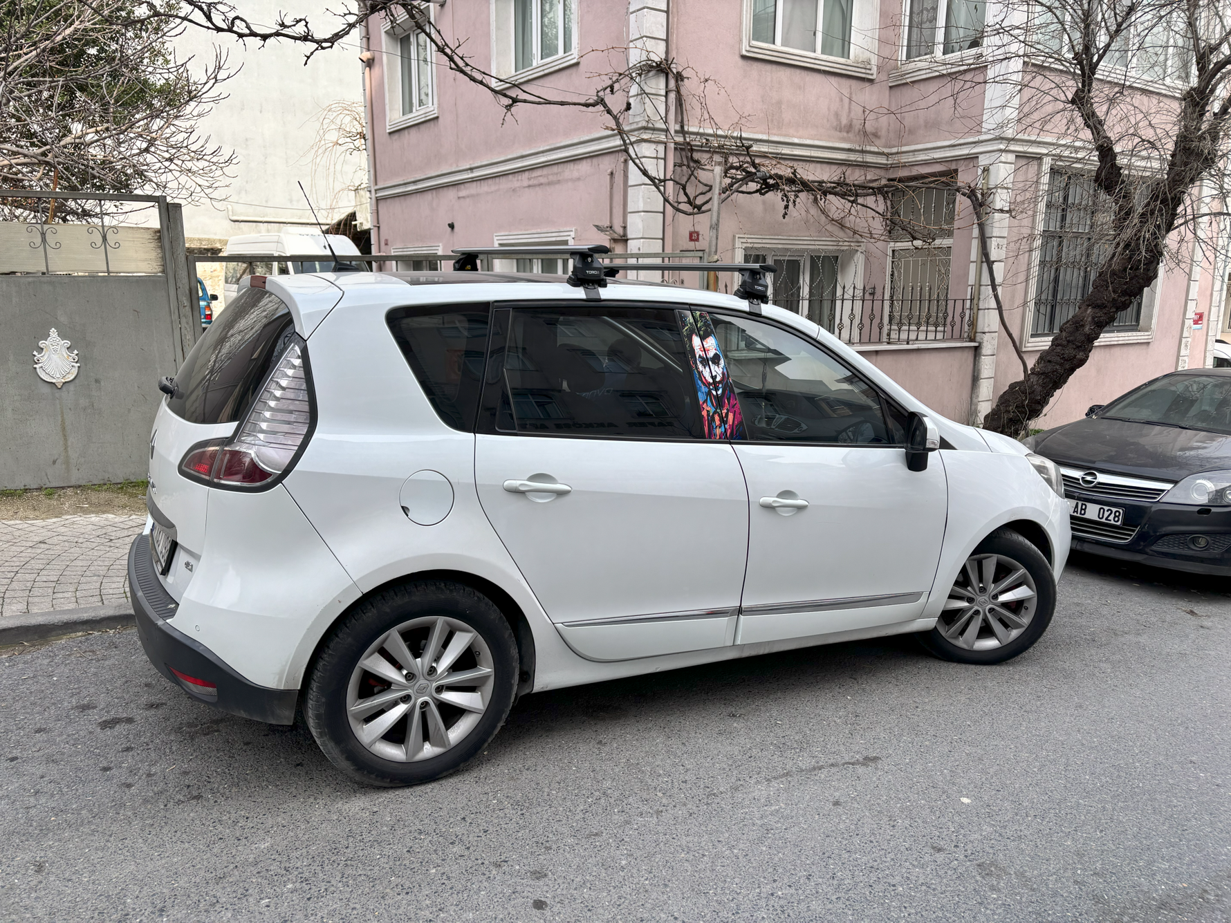 Renault Grand Scenic (2009-2012) Portbagaj Taşıyıcı Ara Atkısı Toros Pro 4 Siyah
