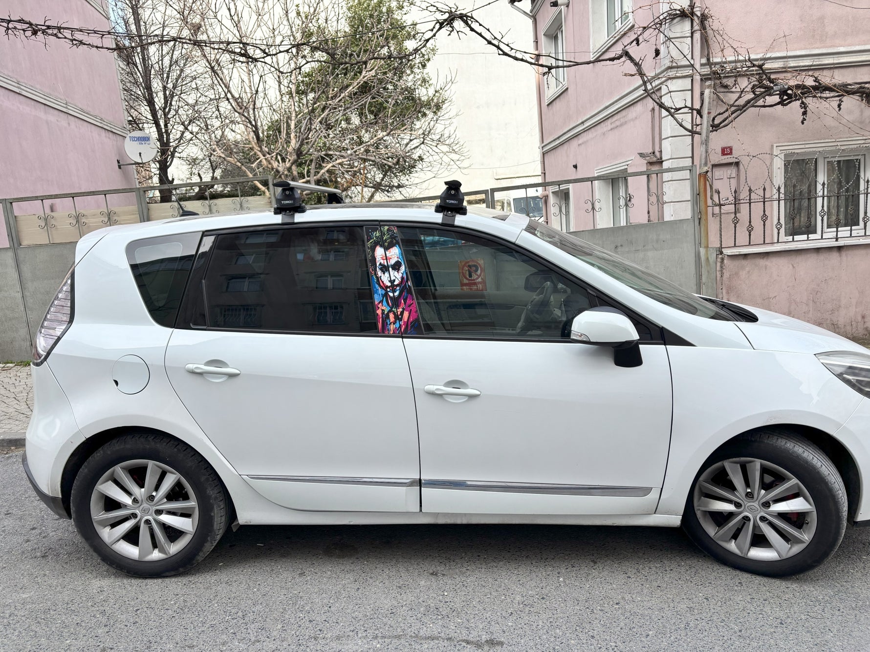 Renault Grand Scenic (2009-2012) Portbagaj Taşıyıcı Ara Atkısı Toros Pro 4 Siyah