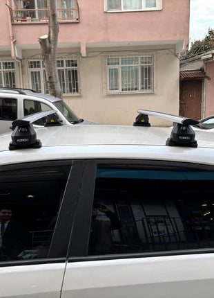 Subaru XV 2011-2017 Tavan Taşıyıcı Ara Barlar – Vidalı Montaj, Toros Fix Pro, Siyah