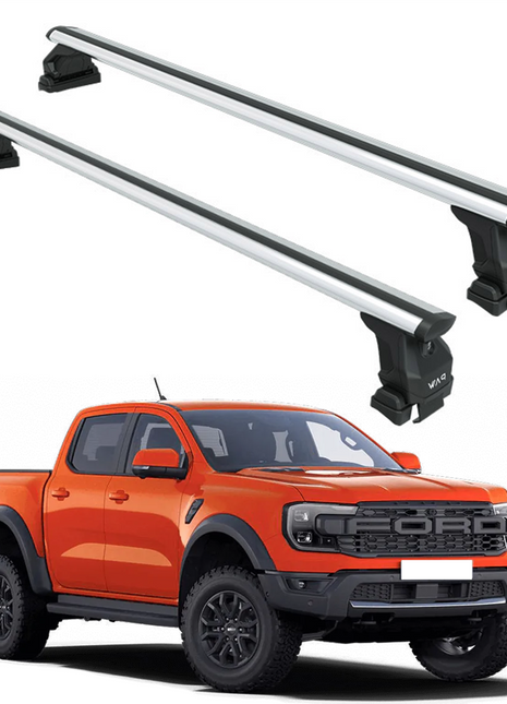 Ford Ranger 2019-2025 Oluksuz Üst Tavan Portbagaj Taşıyıcı Ara Atkısı Toros Serisi Pro 4 Gri