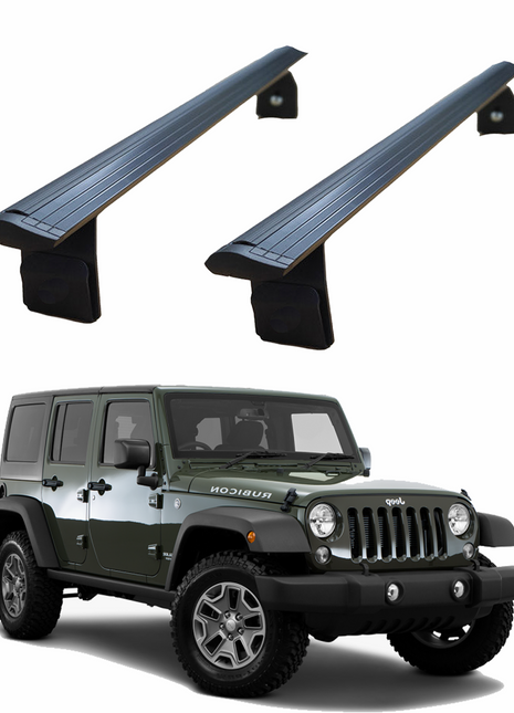 Jeep Wrangler Jk 2007-2018 Yagmur Oluklu Üst Tavan Taşıyıcı Ara Atkısı Paw Siyah