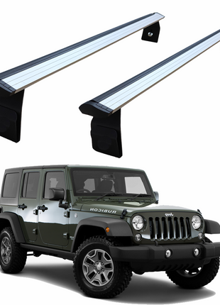Jeep Wrangler Jk 2007-2018 Yagmur Oluklu Üst Tavan Taşıyıcı Ara Atkısı Paw Gri