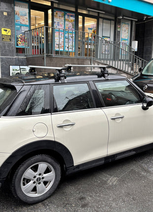 Mini Cooper F55 2014-2022 Oluksuz Üst Tavan Portbagaj Taşıyıcı Ara Atkısı Toros Serisi Pro 4 Siyah