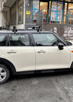 Mini Cooper F55 2014-2022 Oluksuz Üst Tavan Portbagaj Taşıyıcı Ara Atkısı Toros Serisi Pro 4 Siyah