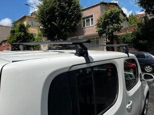 Nissan Cube Z11 2002–2008 Oluksuz Üst Tavan Portbagaj Taşıyıcı Ara Atkısı Toros Serisi Pro 4 Gri