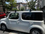 Nissan Cube Z11 2002–2008 Oluksuz Üst Tavan Portbagaj Taşıyıcı Ara Atkısı Toros Serisi Pro 4 Gri